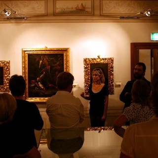 Sanremo: le foto della delegazione svedese in biblioteca