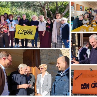 Don Ciotti torna alle ville confiscate alla mafia: "L'unione di varie associazioni al servizio della collettività è la forza di Bordighera" (Foto e video) Don Ciotti torna alle ville confiscate alla mafia: "L'unione di varie associazioni al servizio della collettività è la forza di Bordighera" (Foto e video)
