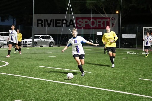 L'Imperia di calcio a 5 femminile a caccia del bis contro il Città Giardino Marassi (foto Eugenio Conte)