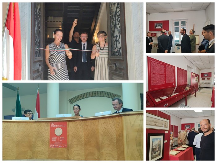 Ventimiglia inaugura la mostra “Deo Juvante: il mito Grimaldi nell'estremo Ponente ligure” (Foto e video) Ventimiglia inaugura la mostra “Deo Juvante: il mito Grimaldi nell'estremo Ponente ligure” (Foto e video)