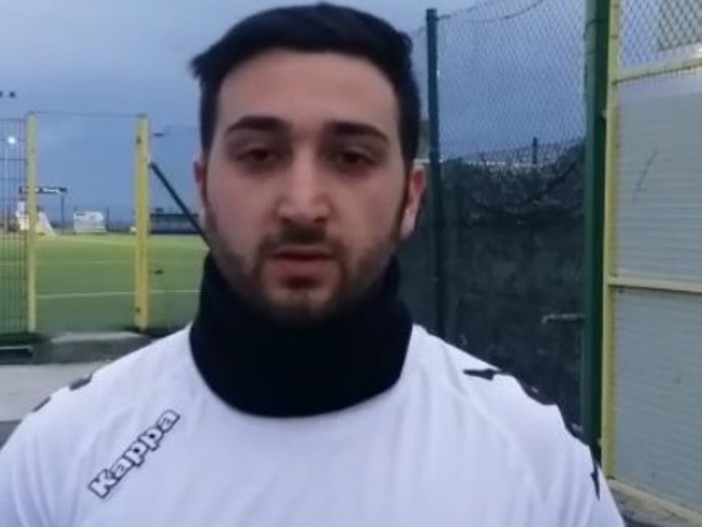 Daniele Capozucca, capitano della Virtus Sanremo