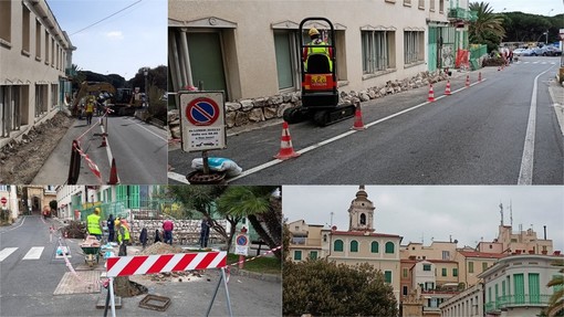 Bordighera, demolito l’immobile della Blancardi 1885 Export-import (Foto e video)