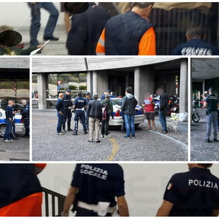 Sanremo: nuovo blitz di Municipale e Polizia alla stazione ferroviaria, sorpresi nel sonno 6 clochard (Foto)