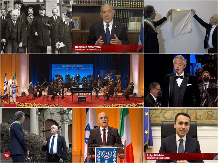 Le immagini della diretta di Rai2 Le immagini della diretta di Rai2