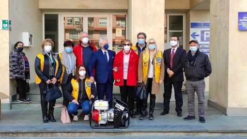 Le immagini della donazione al Comune di Ventimiglia Le immagini della donazione al Comune di Ventimiglia