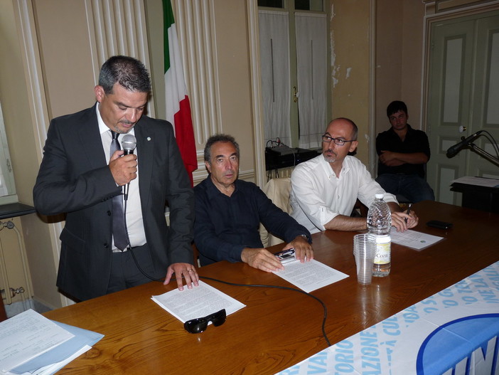 Daniele Deplano durante un precedente intervento