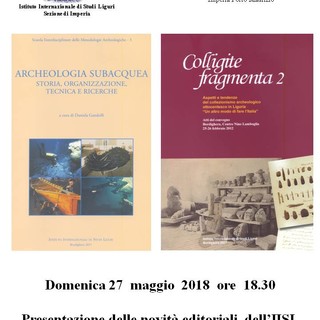 Imperia: anche per quest'anno come dalla prima edizione l'Istituto di Studi Liguri alla 'Fiera del Libro' Imperia: anche per quest'anno come dalla prima edizione l'Istituto di Studi Liguri alla 'Fiera del Libro'