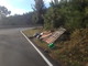 Sanremo: degrado e atti di vandalismo sulla strada tra Coldirodi e San Romolo alla curva del Marzocco Sanremo: degrado e atti di vandalismo sulla strada tra Coldirodi e San Romolo alla curva del Marzocco