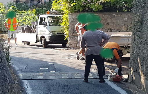Sanremo: installati stamane dossi a San Bartolomeo, Futura Sanremo "Servono asfalti nuovi e non dossi"