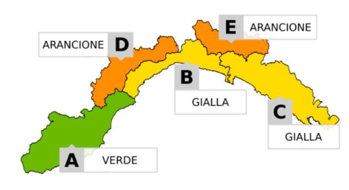 Ancora allerta neve ma anche per piogge diffuse e temporali. Il Ponente ligure risparmiato dalle maggiori criticità Ancora allerta neve ma anche per piogge diffuse e temporali. Il Ponente ligure risparmiato dalle maggiori criticità