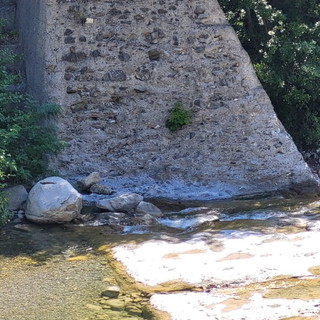 La vecchia diga di Badalucco La vecchia diga di Badalucco