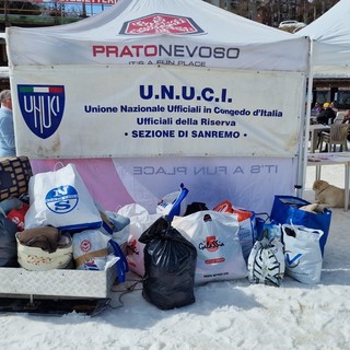 A Prato Nevoso l'Unuci di Imperia e Sanremo ha raccolto abbigliamento e materiale per le zone povere del Nepal