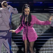 Concerto della cantante Ditonellapiaga a Pian di Nave di Sanremo Concerto della cantante Ditonellapiaga a Pian di Nave di Sanremo
