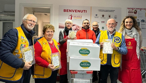 Donazione del Lions Club Sanremo Host all’Emporio Solidale di Sanremo: pasta fresca da Cuneo Donazione del Lions Club Sanremo Host all’Emporio Solidale di Sanremo: pasta fresca da Cuneo