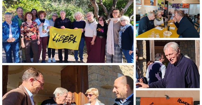 Don Ciotti torna alle ville confiscate alla mafia: "L'unione di varie associazioni al servizio della collettività è la forza di Bordighera" (Foto e video)