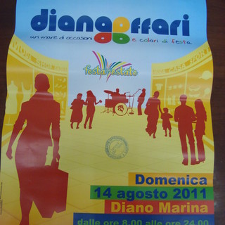 Diano Marina: presentato il programma di "Dianoaffari" in programma il 14 agosto Diano Marina: presentato il programma di "Dianoaffari" in programma il 14 agosto