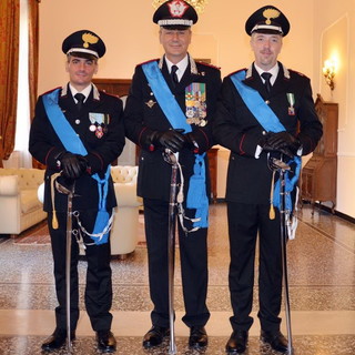 Imperia: stamattina il giuramento di due Sottotenenti dei Carabinieri, Diego Bonavera e Giovanni Forte Imperia: stamattina il giuramento di due Sottotenenti dei Carabinieri, Diego Bonavera e Giovanni Forte