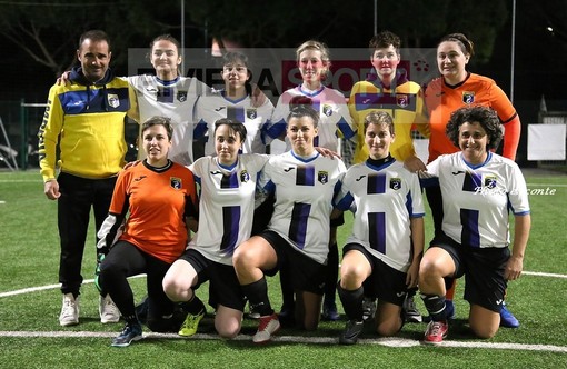 L'Imperia di calcio a 5 femminile (foto Eugenio Conte)