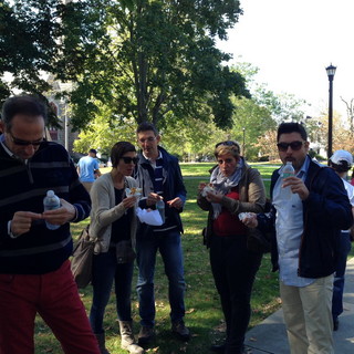 La delegazione imperiese a Newport ha partecipato alla festa italiana insieme ai connazionali