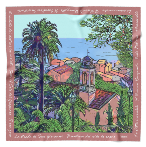 Da Sanremo un foulard per Italo Calvino, emblema culturale della Città dei Fiori Da Sanremo un foulard per Italo Calvino, emblema culturale della Città dei Fiori