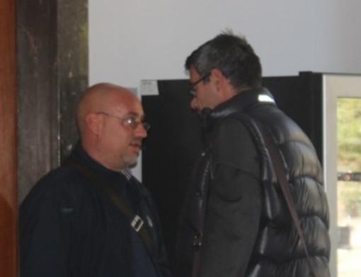 Da sinistra Giuseppe Zagarella (PD) e Gianluca Lanteri (PDL)