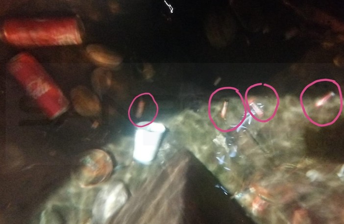 Sanremo: degrado e pile corrose al posto dei pesciolini rossi nella fontanella di via Corradi (Foto)
