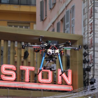 #Sanremo: il drone della Polizia ha individuato la prima persona sospetta, anche se era un giornalista