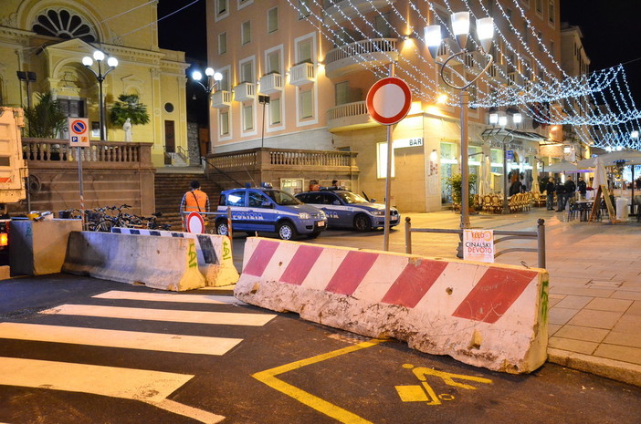 Sanremo: strade principali chiuse per garantire la sicurezza in centro, scattano divieti di sosta e di transito