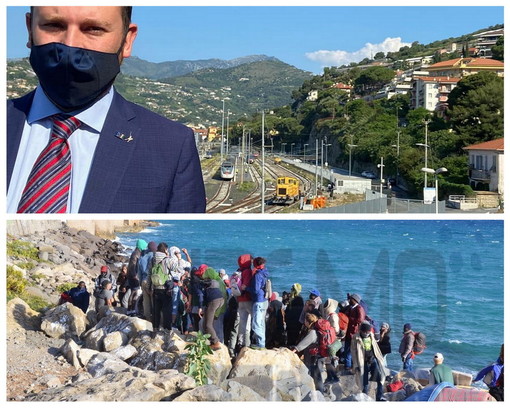 Ventimiglia: i 'no border' all'On. Di Muro "Camerata e razzista", la risposta "Per me è una medaglia"
