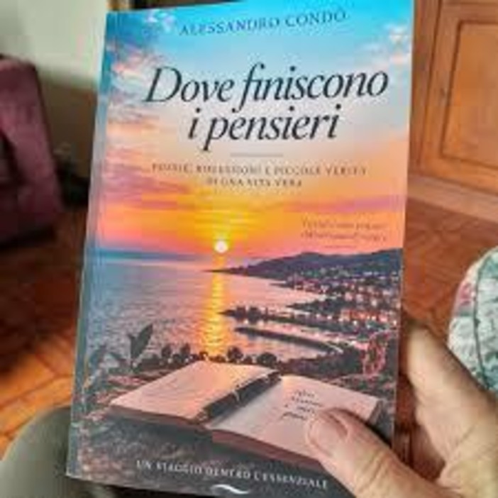 “Dove finiscono i pensieri”, il libro di Alessandro Condò sostiene l'ENPA di Sanremo: un aiuto concreto per gli animali