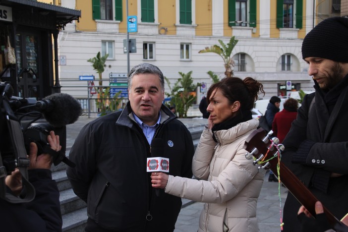 Le immagini della diretta da piazza Colombo