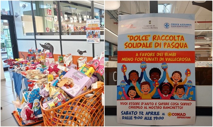 Vallecrosia, 'Dolce' raccolta solidale di Pasqua: consegnata ai bimbi meno fortunati Vallecrosia, 'Dolce' raccolta solidale di Pasqua: consegnata ai bimbi meno fortunati