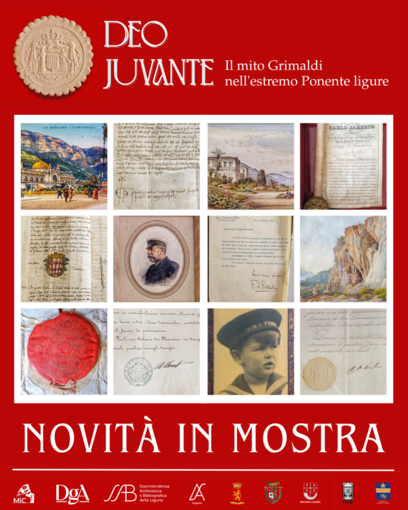 Deo Juvante, il mito Grimaldi in mostra a Ventimiglia: a settembre due nuove iniziative digitali dell’Archivio di Stato Deo Juvante, il mito Grimaldi in mostra a Ventimiglia: a settembre due nuove iniziative digitali dell’Archivio di Stato
