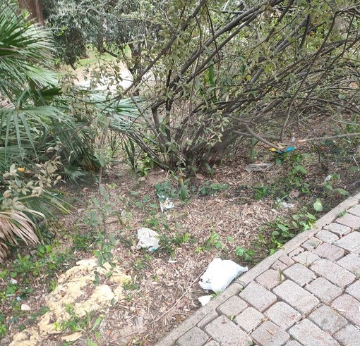 Sanremo: degrado e sporcizia al parco di Villa del Sole, la protesta di un nostro lettore (Foto)