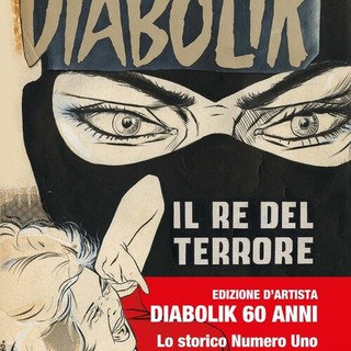 Le tavole dell'illustratore sanremese Larry Camarda nella ristampa del numero 1 di Diabolik per il 60° anniversario