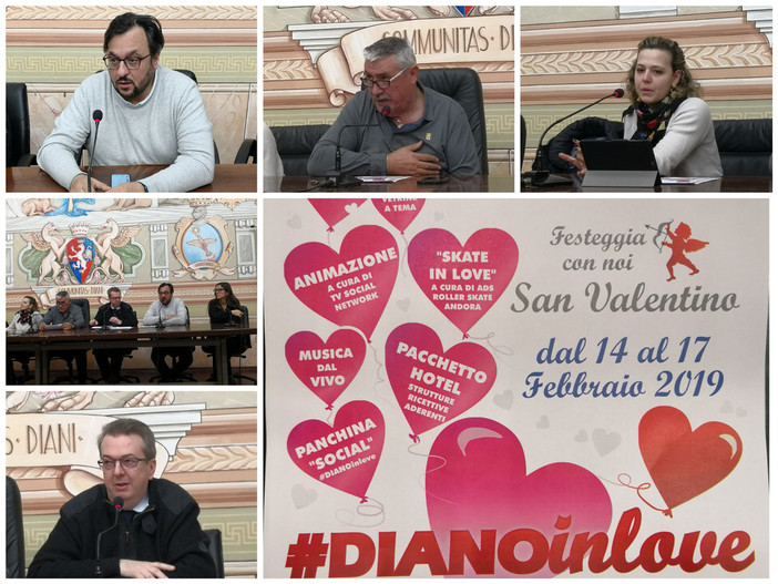 Diano Marina si apre agli innamorati con #DIANOinlove, quattro giorni a tema dedicati alla festa di San Valentino (Foto e video)