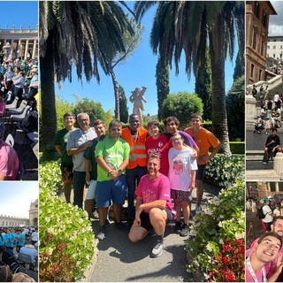 Ragazzi dell'oratorio Don Bosco di Vallecrosia al Giubileo dei giovani (Foto) Ragazzi dell'oratorio Don Bosco di Vallecrosia al Giubileo dei giovani (Foto)