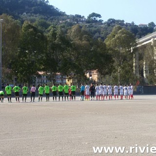 Nella foto Don Bosco Valle Intemelia e Alassio FC durante il match di andata