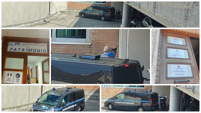 Imperia: è arrivato alle 10 in punto in tribunale Luigino Dellerba, in corso l'udienza di convalida (Foto) Imperia: è arrivato alle 10 in punto in tribunale Luigino Dellerba, in corso l'udienza di convalida (Foto)
