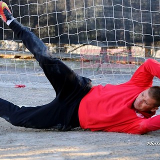 Giuseppe Messina, portiere del Don Bosco Valle Intemelia, miglior portiere in questi primi quattro mesi di campionato