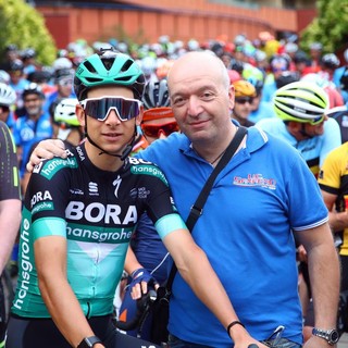 Davide Formolo alla Granfondo Milano-Sanremo