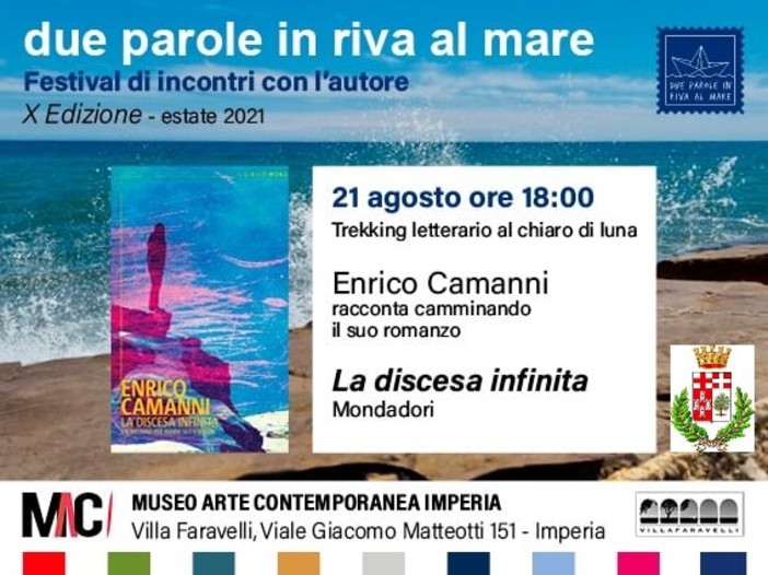 Imperia: i prossimi appuntamenti con la rassegna “Due parole in riva al mare”