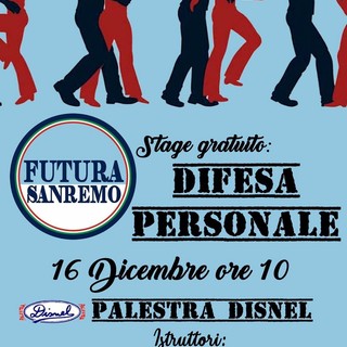 Alla palestra ‘Disnel’ il corso di difesa personale gratuito organizzato da Futura Sanremo Alla palestra ‘Disnel’ il corso di difesa personale gratuito organizzato da Futura Sanremo