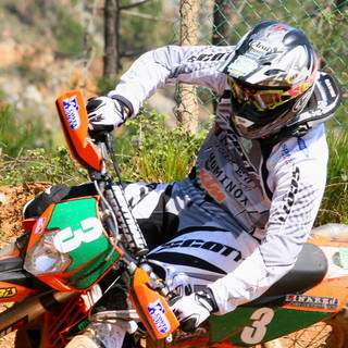 Motociclismo: terzo posto del sanremese Dall'Ava alla 4a prova dell'Italiano Enduro