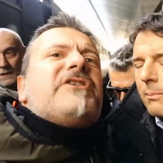 Taggia: è il sanremese Davide Biancheri il 'disturbatore' che ha raggiunto per primo l'ex Premier Matteo Renzi