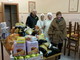 Doni e cibo donati ieri dall'associazione Matuzia Nostra al collegio di Coldirodi a Sanremo