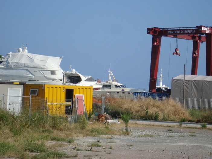 Imperia: il cantiere nautico posto sotto sequestro questa mattina è "Cantieri di Imperia" di Gianfranco Sasso
