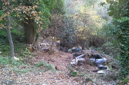Ventimiglia: un lettore denuncia una situazione di degrado sulla strada verso Sealza Ventimiglia: un lettore denuncia una situazione di degrado sulla strada verso Sealza