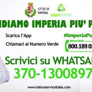 Imperia: informazioni ed istruzioni anche via Whatsapp per migliorare il servizio del 'porta a porta'