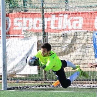 Diego Celea, portiere del Camporosso Diego Celea, portiere del Camporosso